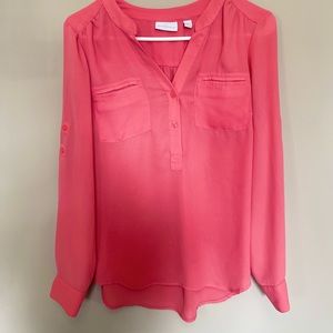 New York & Co chiffon blouse - Sz: Medium